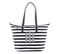 Tommy Hilfiger Damen Poppy Tote Tasche, Navy Blue Stripes