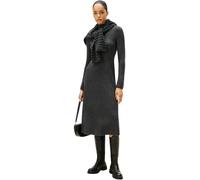 Tommy Hilfiger Strickkleid aus Wolle Damen grau, L