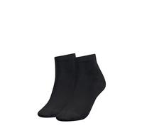 Tommy Hilfiger Damen TH WOMEN CASUAL SHORT SOCK 2P Freizeitsocken,2er Pack|#2per pack Schwarz (black 200),39/42