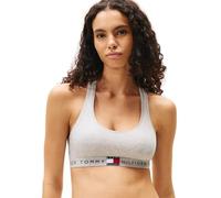 Tommy Hilfiger Damen Racerback EXT.Sizes Uw0Uw06221 Bralette, Grey (Light Grey Heather), S