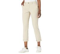 Tommy Hilfiger Damen Relax Hampton Chinohose mit Geradem Bein und Bündchen Unterhose, Khaki, 14