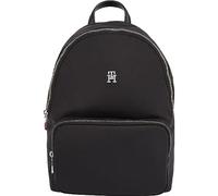 Tommy Hilfiger Damen Rucksack Poppy Backpack Mittelgroß, Schwarz (Black), Einheitsgröße