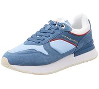 Tommy Hilfiger Damen Runner Sneaker Elevated Feminine Runner Sportschuhe, Blau (Blue Coast), 41