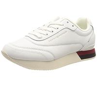 Tommy Hilfiger Damen Runner Sneaker Sportschuhe, Weiß (White), 39 EU