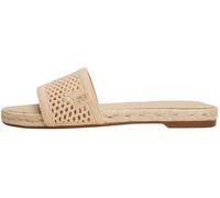 Tommy Hilfiger Damen Sandalen Knit Mesh Espadrille mit Mesh, Beige (Clayed Pebble), 42