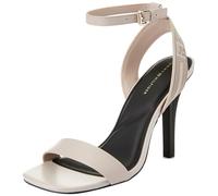 Tommy Hilfiger Damen Sandalen mit Absatz Stiletto-Sandalen, (Smooth Taupe), 37
