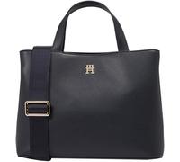 Tommy Hilfiger Damen Satchel Tasche Essential Satchel Corp Crossbody, Mehrfarbig (Space Blue), Onesize