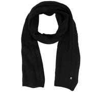 Tommy Hilfiger Damen Schal Timeless Scarf Tuch, Schwarz (Black), Einheitsgröße