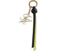 Tommy Hilfiger Damen Schlüsselanhänger Charms Script mit Branding, Schwarz (Black), Einheitsgröße