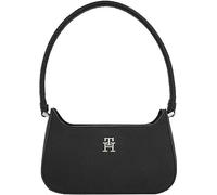 Tommy Hilfiger TH Emblem Schultertasche 24 cm black (AW0AW14878-BDS) schwarz