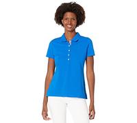 Tommy Hilfiger Damen Short Sleeve Polo (Standard and Plus Size) Polohemd, Himmelblau, X-Klein
