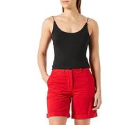 Tommy Hilfiger Damen Shorts Kurz, Rot (Fireworks), 38