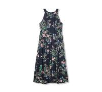 Tommy Hilfiger Damen Sleeveless Halter Neck Fit & Flare Midi Dress Kleid, Sky Captain Combo, 40