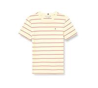 Tommy Hilfiger Damen Slim Cody C-Nk Ss Ww0Ww40587, Weiß, XL