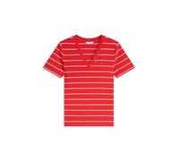 Tommy Hilfiger Damen Slim Cody V-Nk Ss Ww0Ww40584, RED, XS