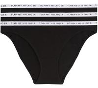 Tommy Hilfiger Damen Slips Unterwäsche, Schwarz (Black/Black/Black), XS