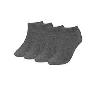 Tommy Hilfiger Sneaker Socken 2 Paare EU 39-42 Middle Grey Melange (Herstellerartikelnummer: 343024001-758-39/42)