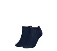Tommy Hilfiger Legwear Tommy Hilfiger 2P Women Shine Sneaker Socks Marine Gr 35/38 Damen