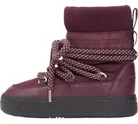 Tommy Hilfiger Damen Snow Boot Water Repellent Fw0Fw09260 Outdoor-Stiefel, RED (Marzemino), 38 EU