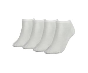 TOMMY HILFIGER Damen Socken, 4er Pack - Woman's Sneaker, ECOM Weiß 35-38