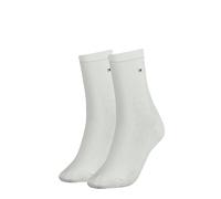 Tommy Hilfiger Damen Classic Socken, Weiß, 39-42 EU