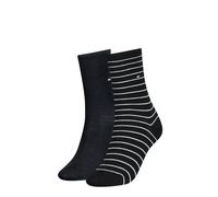 TOMMY HILFIGER Damen Socken im Pack - Women's Patterned Styles Schwarz / 35-38 / 4er Pack (2x2P) 35-38 Schwarz