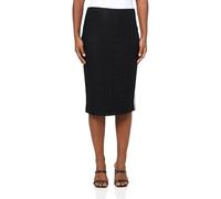 Tommy Hilfiger Damen Spitze Midi-Länge Sportswear Rock, Schwarz, 48