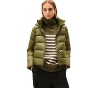 Tommy Hilfiger Damen Steppjacke Down Casual Jacket mit Kapuze, Grün (Utility Olive), XL
