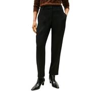 Tommy Hilfiger Damen Stoffhose Punto Slim Straight Fit, Schwarz (Black), 46