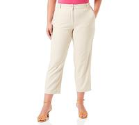 Tommy Hilfiger Damen Straight VIS Poly Blend Pant WW0WW39398 Gewebte Hosen, Beige (Classic Beige), 32W