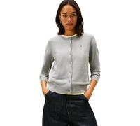 Tommy Hilfiger Damen Strickjacke Cardigan Jersey Fine mit Knopfleiste