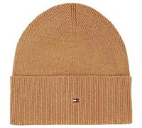 Tommy Hilfiger Damen Strickmütze Essential Flag Wintermütze, Grün (Classic Khaki), Onesize