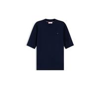 Tommy Hilfiger Damen Strickshirt aus Baumwolle, dunkelblau, Gr. XL