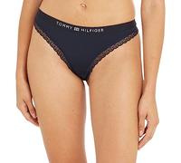 Tommy Hilfiger Damen String Tanga, Blau (Desert Sky), XS
