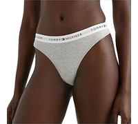 Tommy Hilfiger Damen String Tanga, Grau (Light Grey Heather), XS