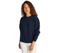 Tommy Hilfiger Damen Sweatshirt Contrast Flag Regular Fit, Blau (Dark Night Navy), XXS
