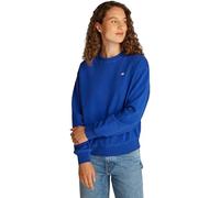 Tommy Hilfiger Damen Sweatshirt Contrast Flag Regular Fit, Blau (Noble Blue), XXL