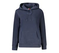 Tommy Jeans Damen Hoodie Linear mit Kapuze, Blau (Dark Night Navy), XS