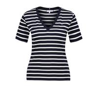 Tommy Hilfiger Damen T-Shirt CODY Slim Fit, blau, Gr. XS