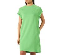 Tommy Hilfiger Damen T-Shirt Kleid 1985 mit Taschen, Grün (Spring Lime), L
