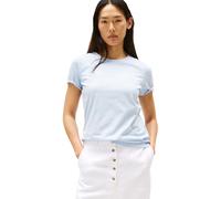 Tommy Hilfiger Script Regular Fit Kurzarm-t-shirt XS Breezy Blue