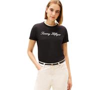 Tommy Hilfiger Script Kurzarm-t-shirt 2XS Nos Black