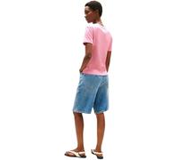 T-Shirt TOMMY HILFIGER "SLIM CODY C-NK SS", Damen, Gr. XS (34), rosa (classic pink), Jersey, Obermaterial: 100% Baumwolle, unifarben, casual, slim fit hüftlang, Rundhals, Kurzarm abgesteppt, Shirts, m