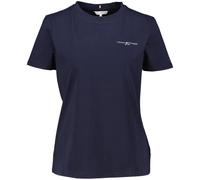 Tommy Hilfiger Damen T-Shirt Kurzarm 1985 Rundhalsausschnitt, Blau (Nos Desert Sky), L