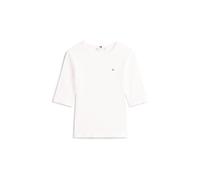 Tommy Hilfiger Damen T-Shirt mit Viskose , offwhite, Gr. XXL