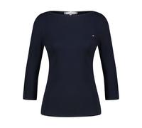 Tommy Hilfiger Damen Langarmshirt New Cody Slim U-Boot-Ausschnitt, Blau (Nos Desert Sky), L
