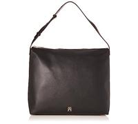 TOMMY HILFIGER, Th Casual Schultertasche 50 Cm in schwarz, Schultertaschen für Damen Gr. OneSize