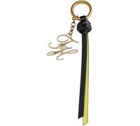 Tommy Hilfiger Damen Th Charms Script Aw0aw18567 Schlüsselanhänger, Black (Black)