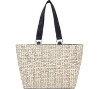 Tommy Hilfiger für Damen. AW0AW16406 City Monogram Tote Bag beige (OSFA), Lässig, Papier