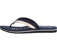 Tommy Hilfiger Damen Th Crochet Summer Sandal FW0FW09417 Flip-Flops, Blau, Größe 39,5